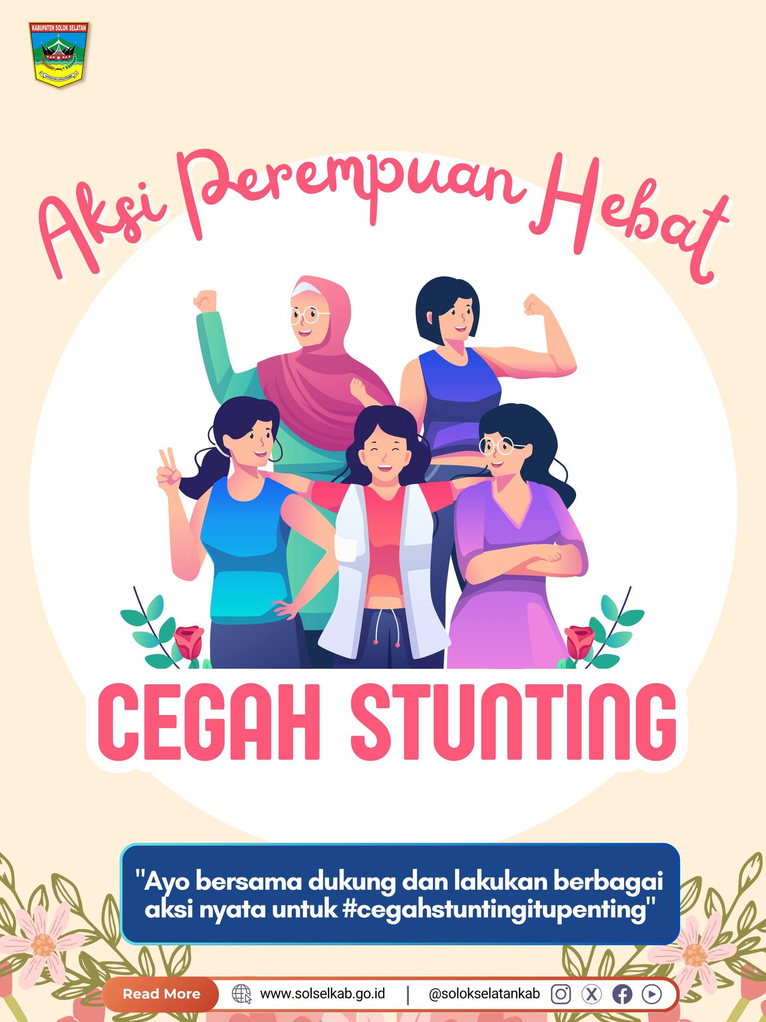Mulai dari remaja hingga dewasa, perempuan memiliki peran besar untuk menciptakan generasi masa depan yang sehat dan cemerlang.