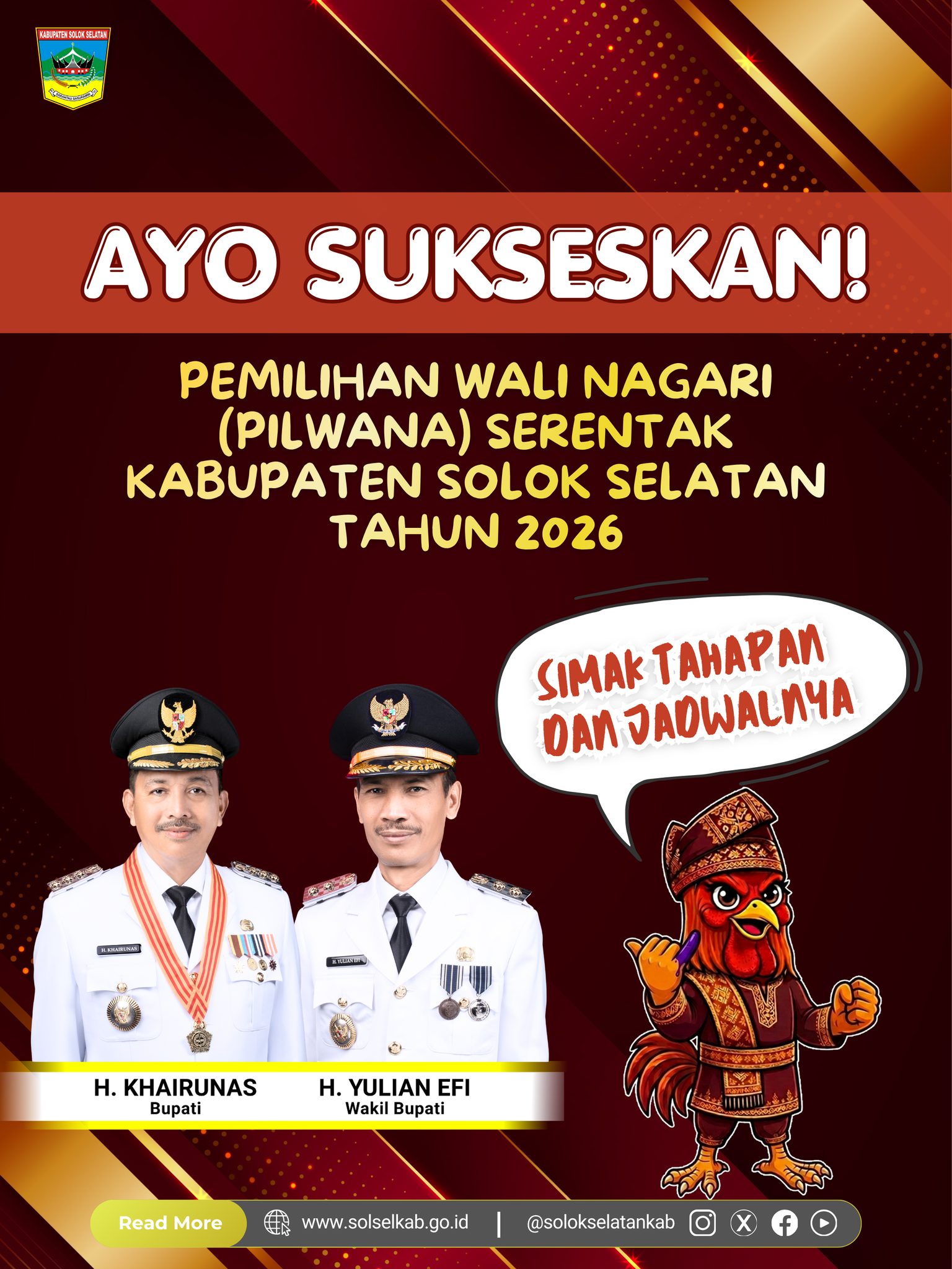 Jadwal Pilwana Serentak 2026