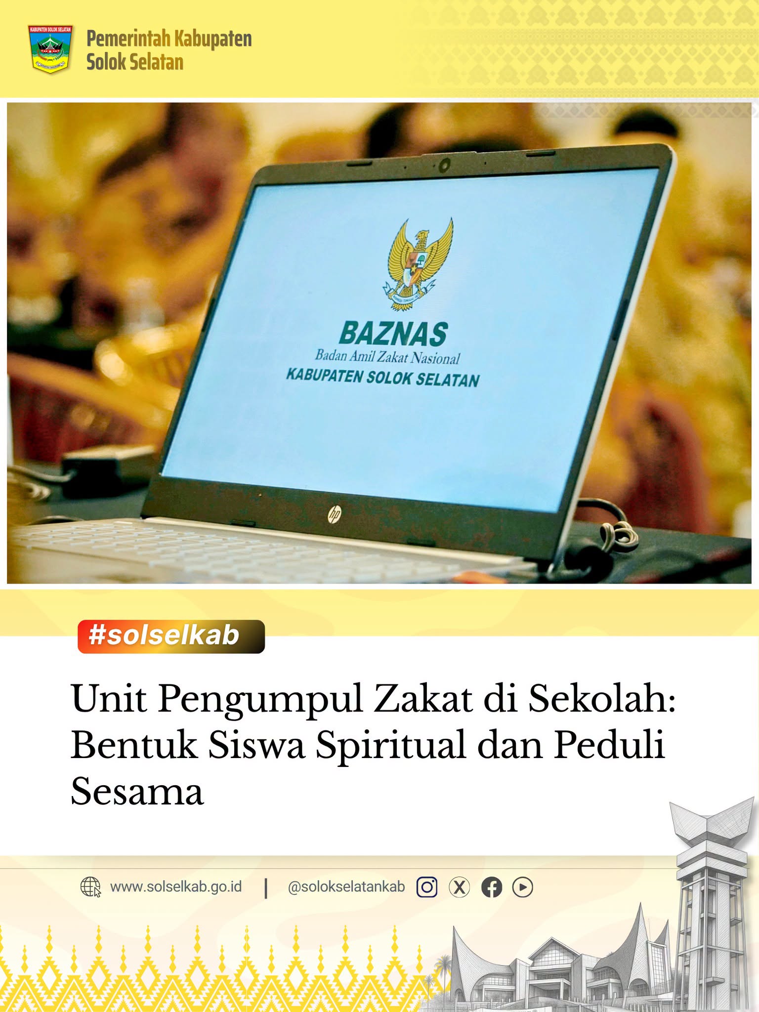 Unit Pengumpul Zakat di Sekolah: Bentuk Siswa Spiritual dan Peduli Sesama